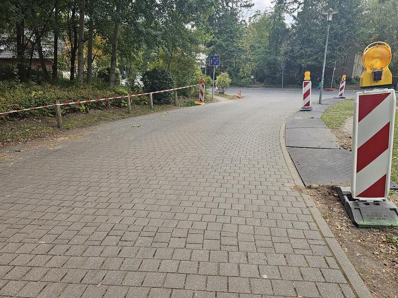 DM Verkehrstechnik - Absperrung Gehwegbereich